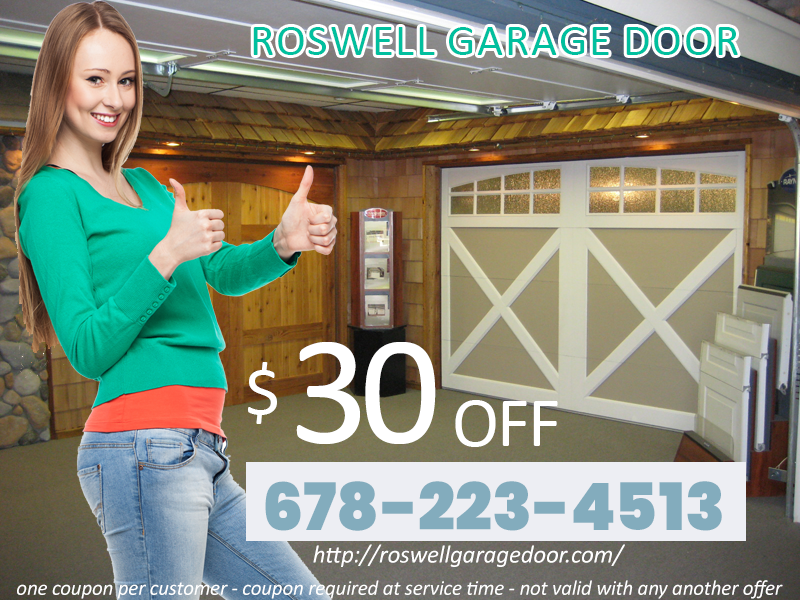Roswell GA Garage Door Offer
